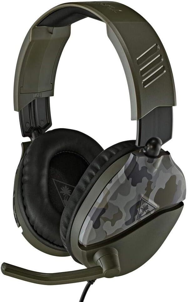 Turtle Beach Recon 70P Headset - Camo Green