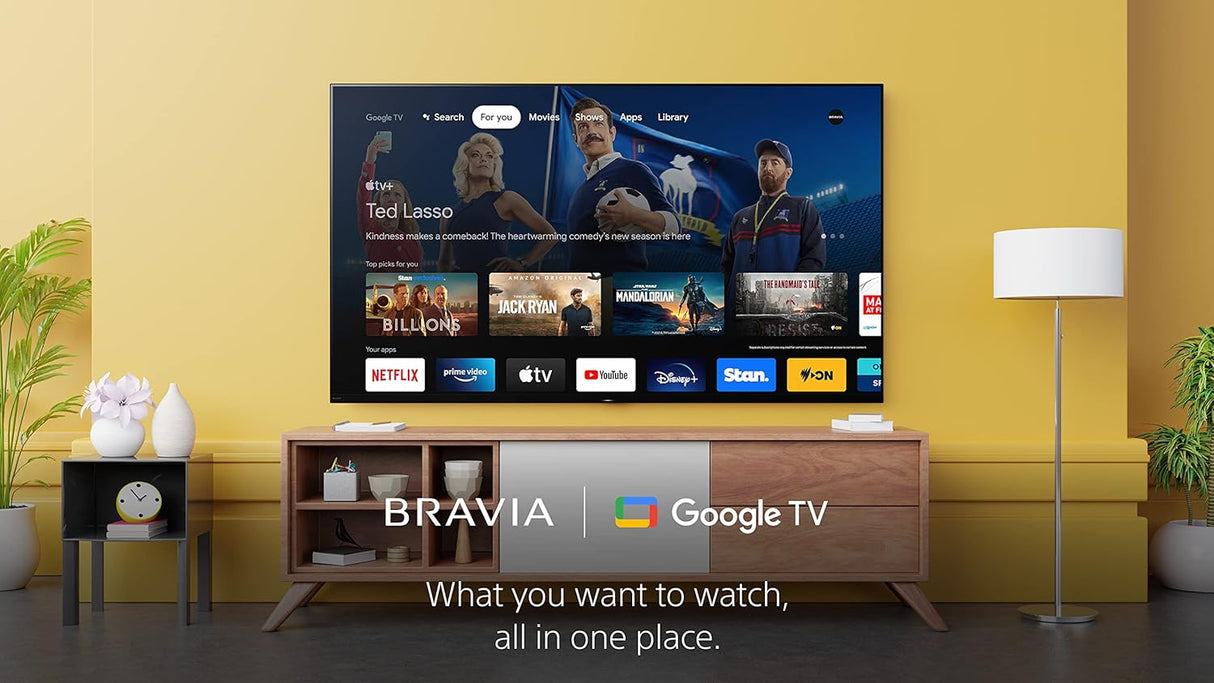 Sony BRAVIA X75K 55 Inch 4K Ultra HD HDR Smart Google TV, KD-55X75K