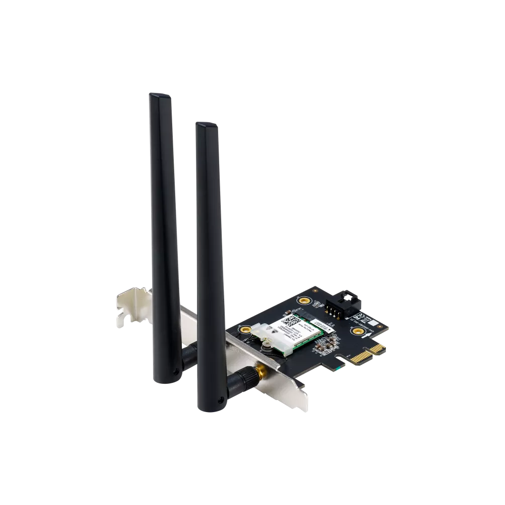 محول Asus AX1800 ثنائي النطاق بلوتوث 5.2 PCIe واي فاي 6