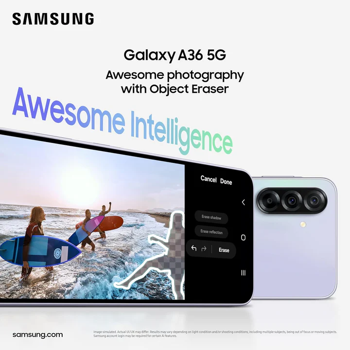 Samsung Galaxy A36 5G,6.7", 8 GB RAM