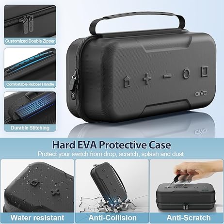 OIVO SW LITE Portable Hard Case Pouch - Black (sw999)