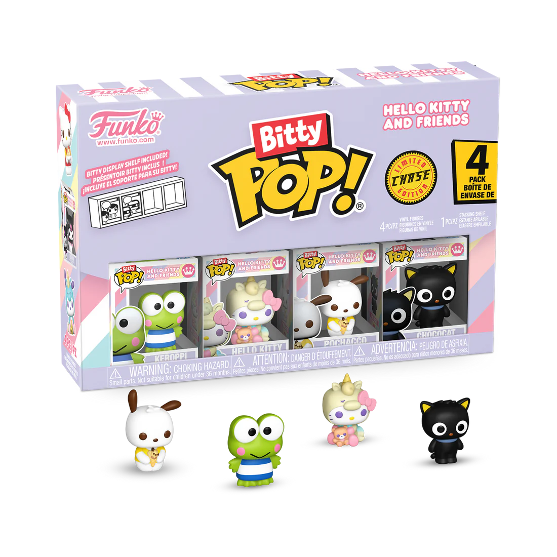 Bitty Pop! Animation: Sanrio - Keroppi 4pk