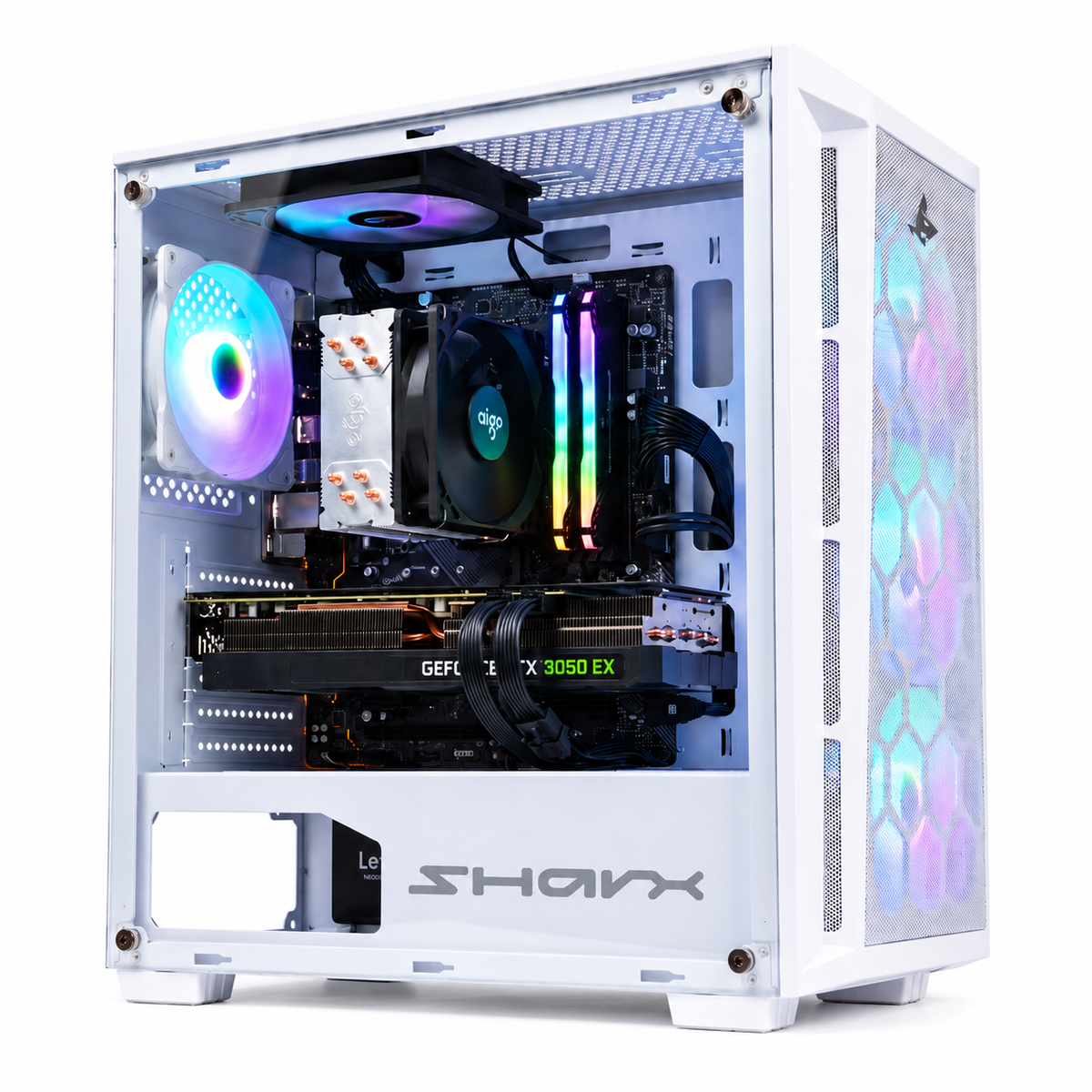 Custom Gaming PC Intel Core I5-14400F, RTX 3050 6GB, RAM 16GB DDR4, 1TB SSD, Windows 11 Pro
