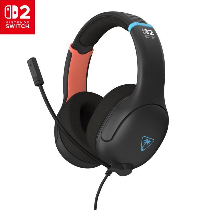 Turtle Beach Airlite Fit Wired Gaming Headset for Nintendo Switch 2 - Charcoal Black