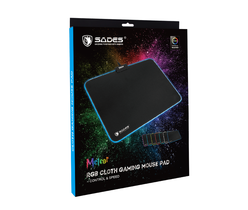 Sades Meteor RGB Gaming Mousepad SA-P4
