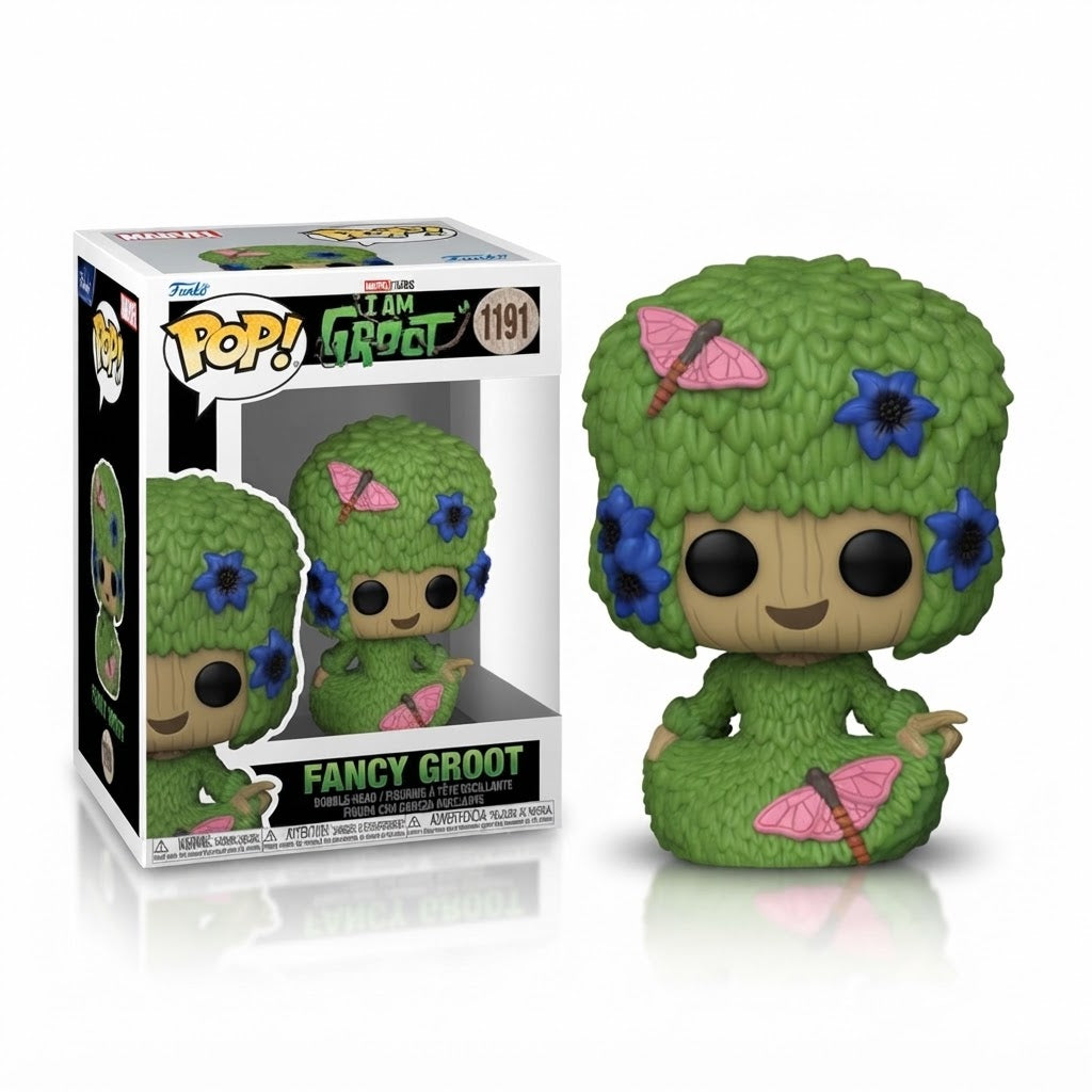 FUNKO POP: MARVEL- I AM GROOT FANCY GROOT - 9cm