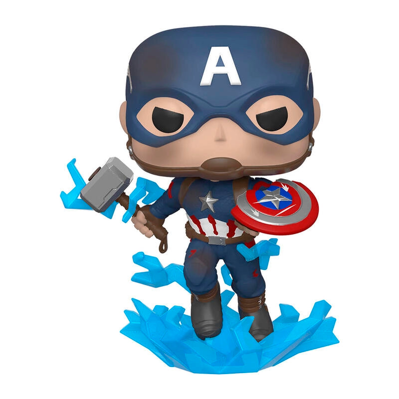 Pop! Marvel: Avengers Endgame - Capt A w/ Broken Shield - 9 cm