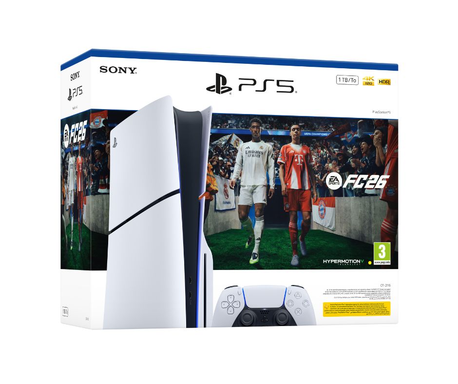PlayStation 5 Slim Console Disk With EA FC 26 Voucher Bundle