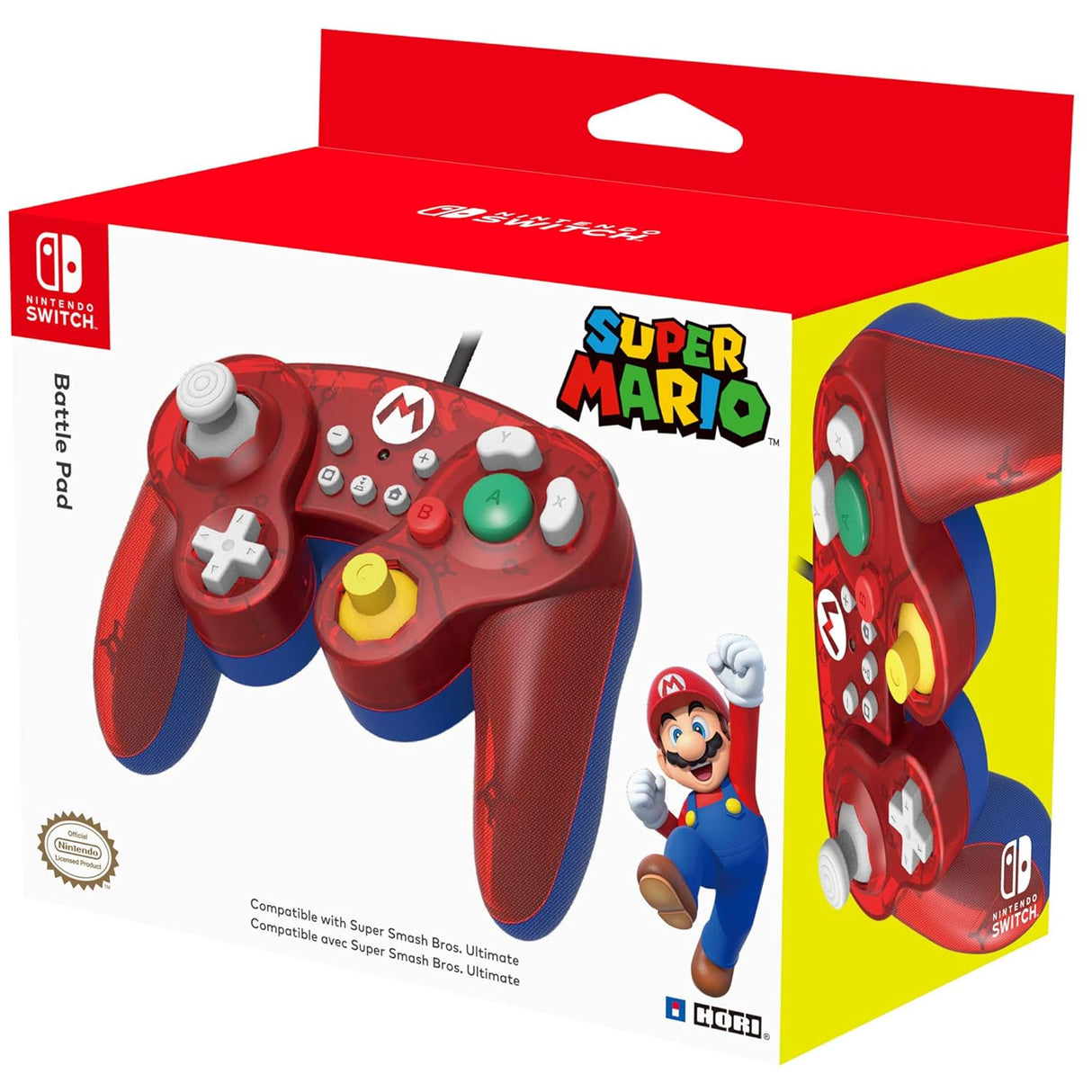 Nintendo Switch Battle Pad Controller – Super Mario Edition