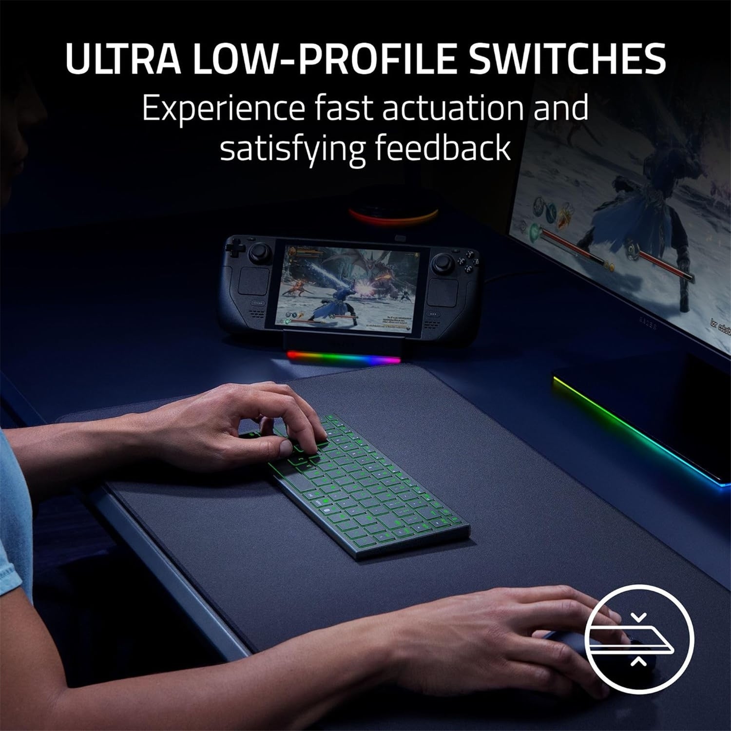 Razer Joro Portable Wireless Gaming Keyboard