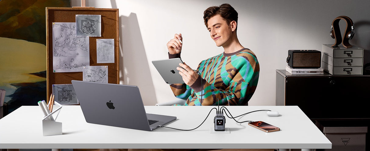 UGREEN Uno 100W 4-Port GaN Fast Charger UK