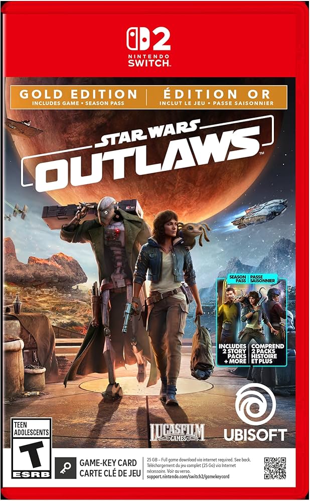 Star Wars Outlaws Gold Edition For Nintendo Switch 2 Us
