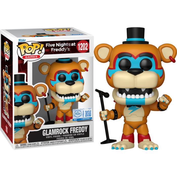 Pop! Games: Five Nights At Freddy - Glamrock Freddy (Exc)
