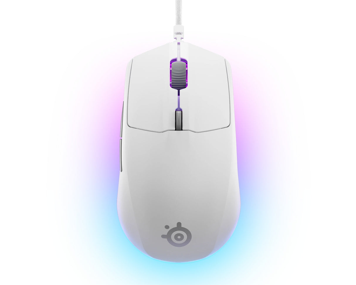 SteelSeries Rival 3 Gen 2 Gaming Mouse - White 62516