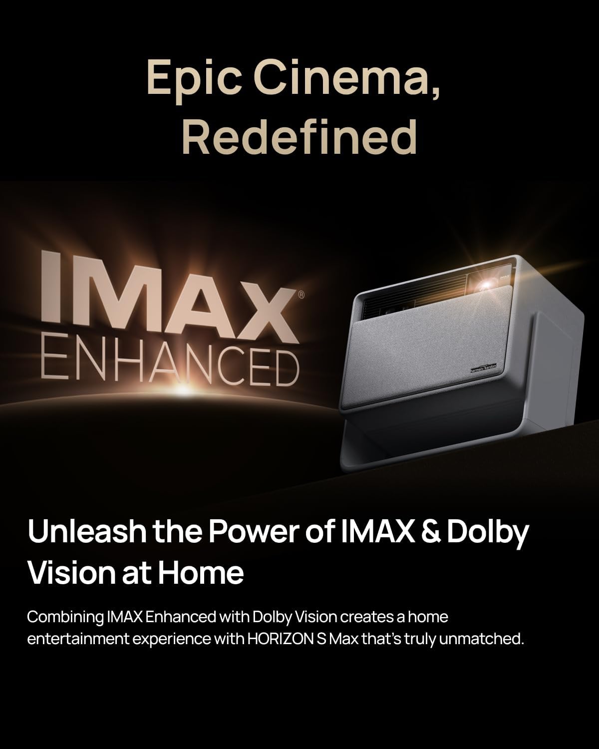 XGIMI Horizon S Max Home Projector