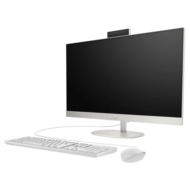 HP AIO 27-cr0010ne i7-1355U / 8GB DDR4 Ram / 512GB SSD/ Touch 27"FHD Antiglare IPS/ Integrated Intel Iris Xᵉ Graphics/ DOS / Shell White- HD Camera / 1YW
