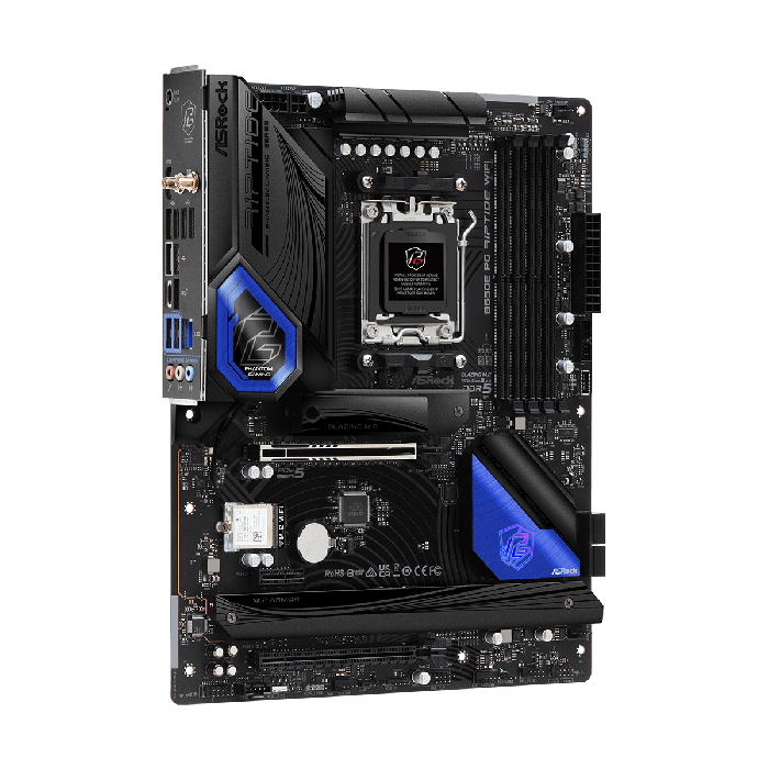 AsRock B650E PG Riptide Wifi Amd Ryzen Socket AMS Motherboard