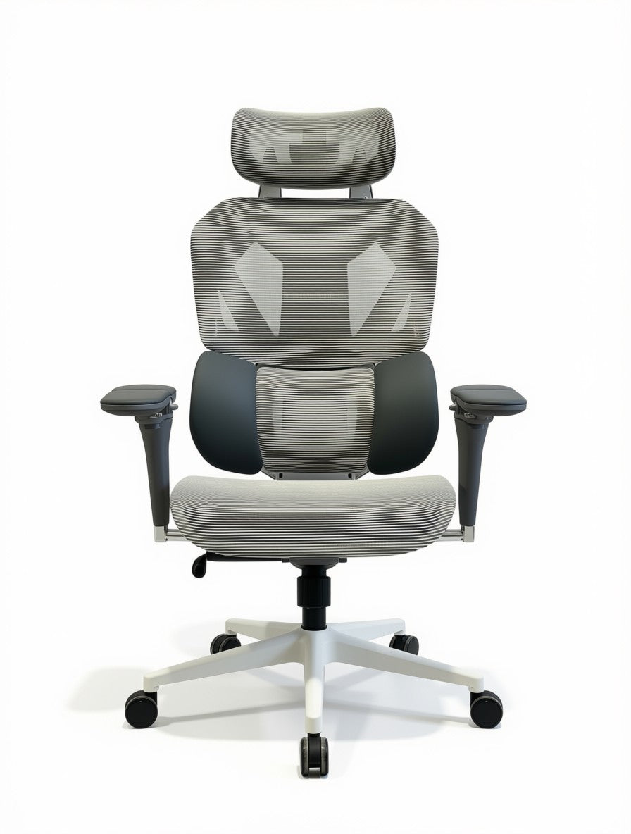 Sades Phoenix SA-AD10-W Adjustable Mesh Gaming Chair with 6D Armrest - White