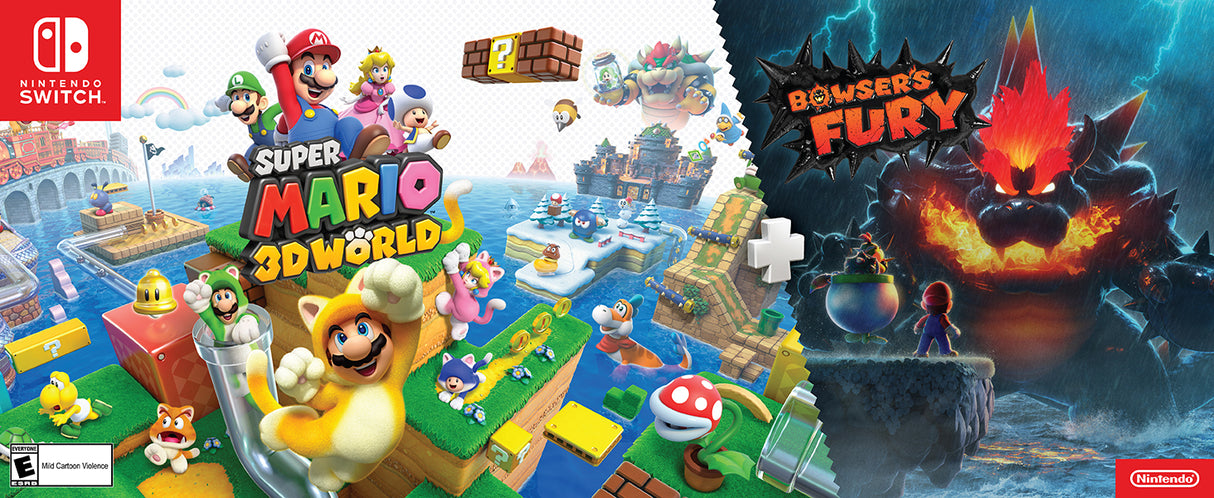 Super Mario 3D World + Bowsers Fury For Nintendo Switch