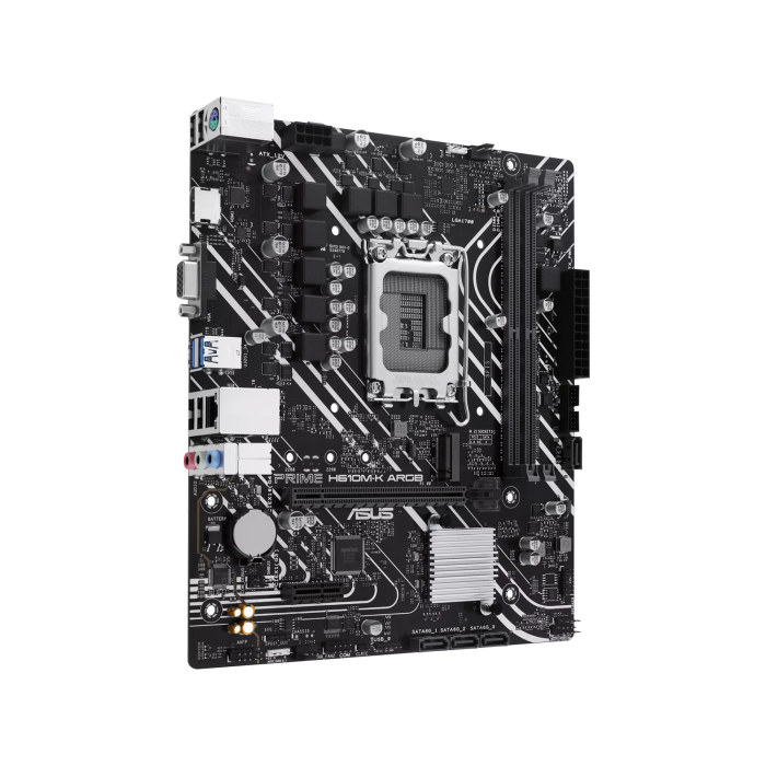 Asus Prime H610M-K ARGB PCle 4.0 DDR5 Motherboard
