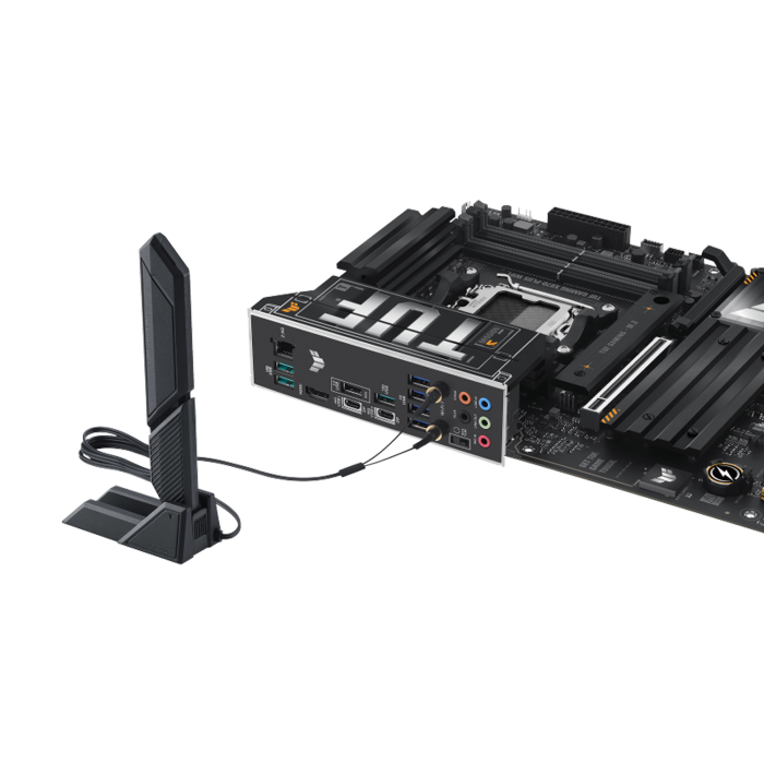 ASUS TUF GAMING X870-PLUS WIFI AM5 DDR5 ATX Motherboard - Black