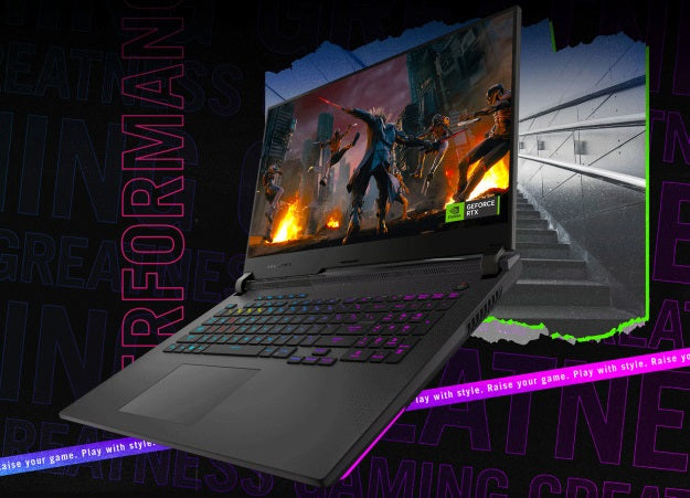 Asus ROG Strix G17 (G713PV-9161G) Gaming Laptop AMD Ryzan 9-7845HX,16GB RAM DDR5,GeForce RTX 4060 8GB
