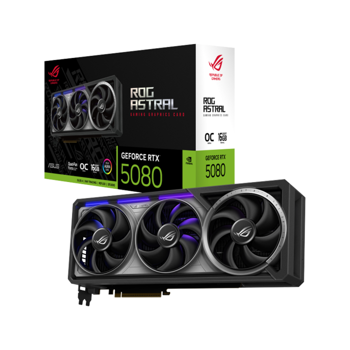 ASUS ROG Astral GeForce RTX 5080 16GB GDDR7 OC Edition Graphic Card