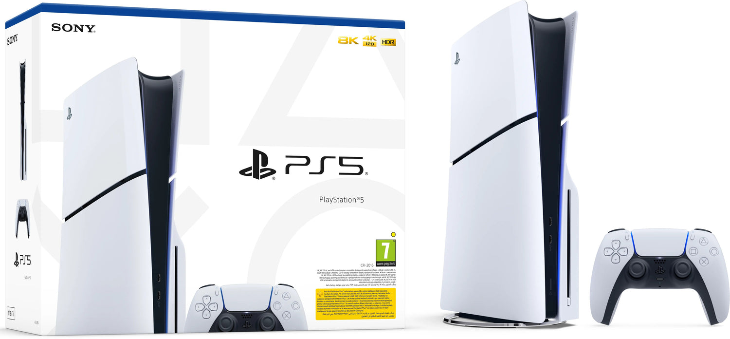 Playstation 5 Slim Console Disk White