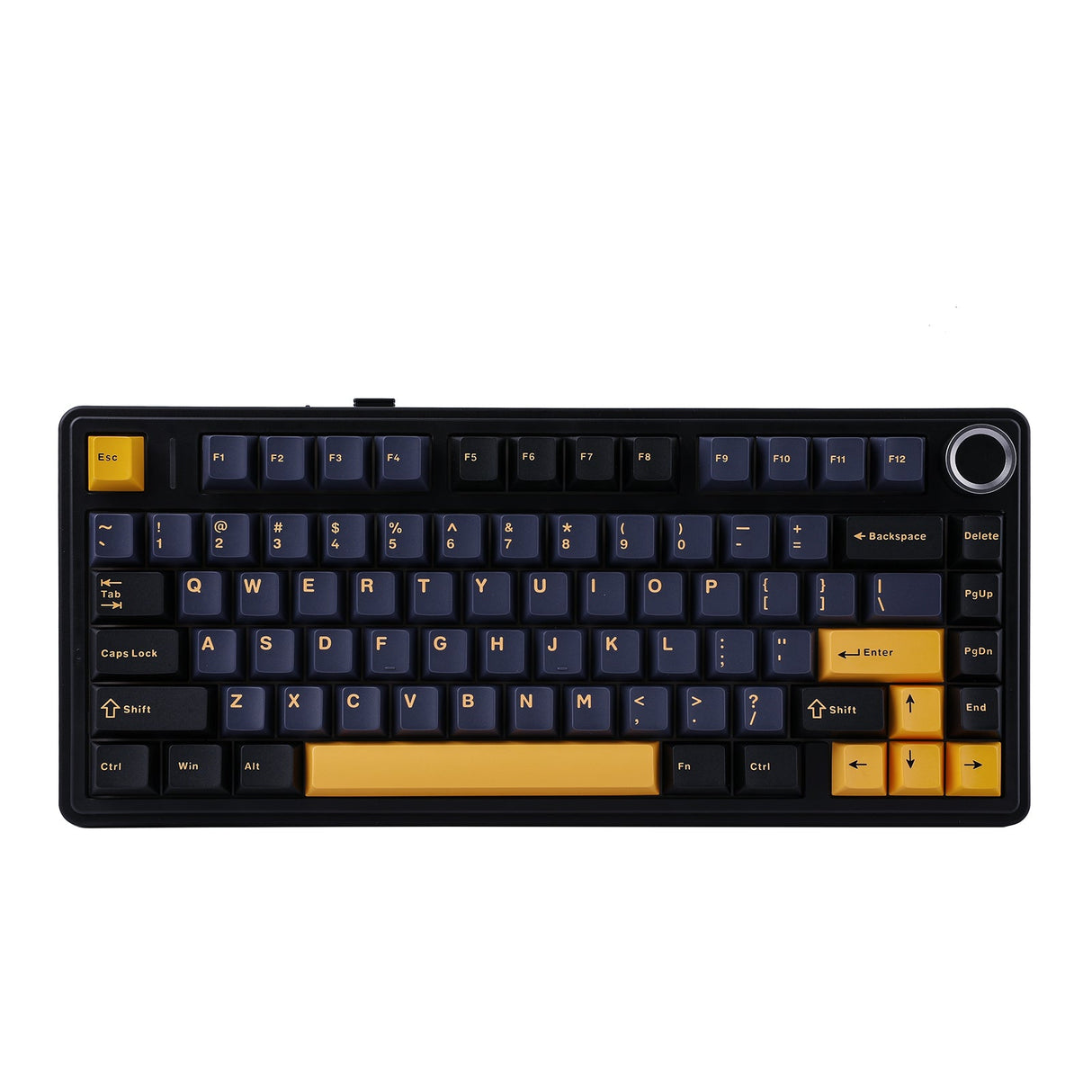 AULA F75 75% Gasket Wireless Mechanical Keyboard, LEOBOG Reaper Switch - Thuder Black