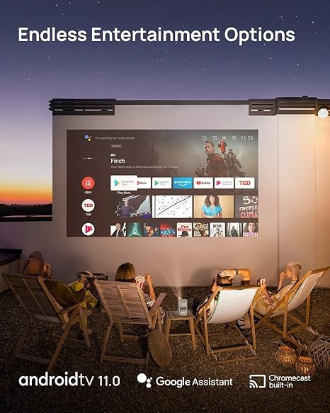 XGIMI Halo+ Android TV portable cinema  Built-in battery, 1080P 700 ISO lumens (EOL)