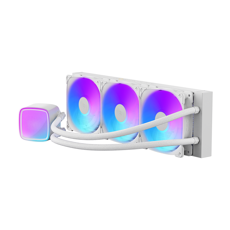 Geometric Future Eskimo Pro 36W 360mm AIO Liquid Cooler - White