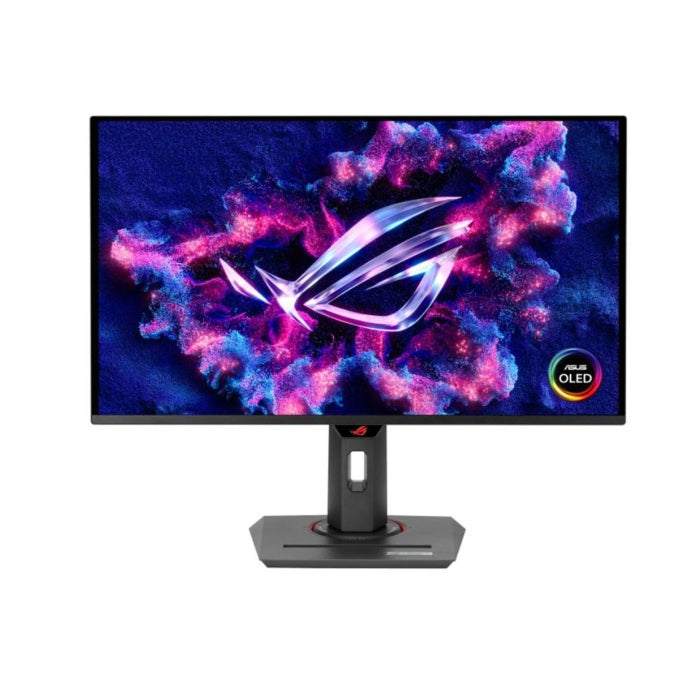 Asus Rog Strix XG27UCDMG 27" OLED 4K 3840x2160, Refresh Rate 240Hz, Response Time 0.03ms, Type-C PD 90W, HDMI 2.1, FreeSync Premium Pro & G-SYNC Flat Gaming Monitor - Black