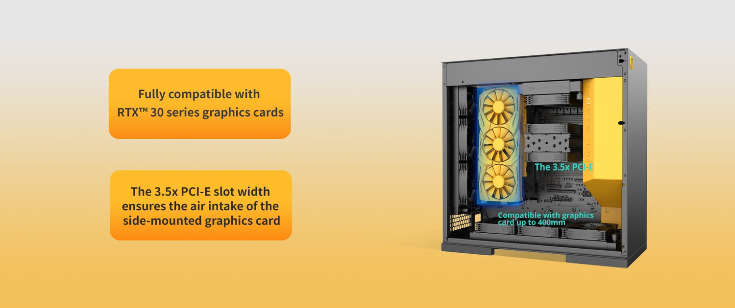 Geometric Future Model 8 Lohan Mid Tower Glass Case - White