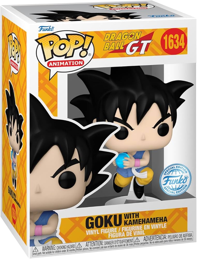 Pop! Animation: Dragon Ball GT - Goku (w/Kamehameha)(Exc)
