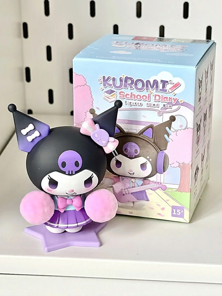 KUROMI School Diary Series Figures 7–10 cm (Blind Box) Selling Per Piece - 2303823010101