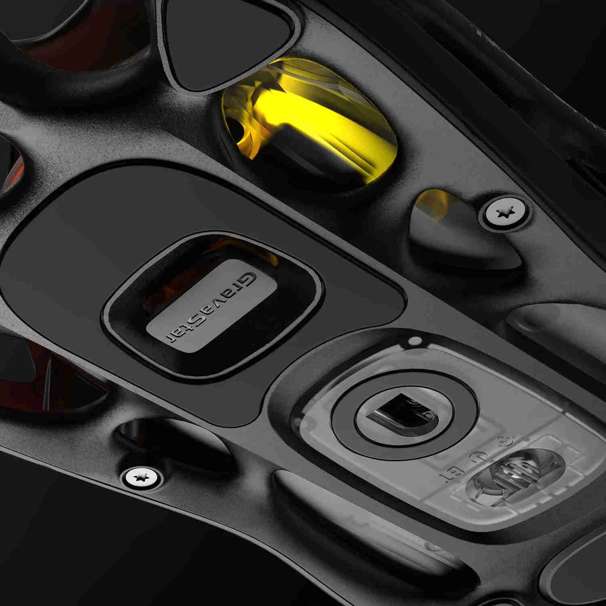 GravaStar Mercury M1 Pro Wireless Gaming Mouse - Gunmetal gray