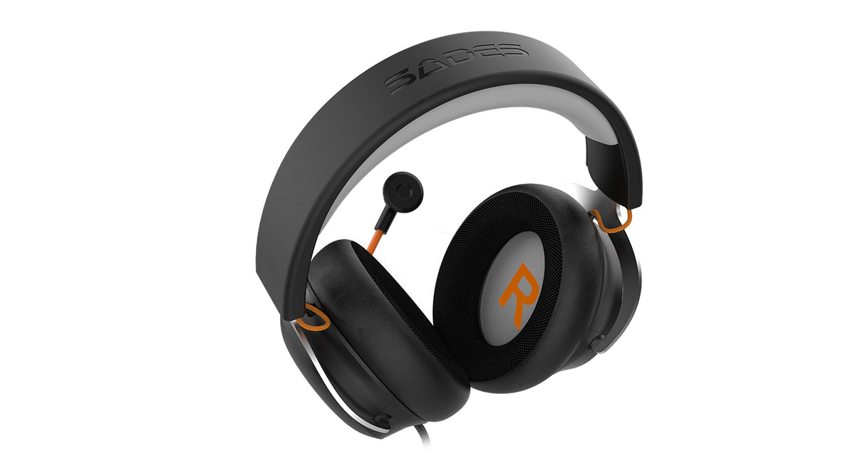 Sades Spectre SA-915B Virtual 7.1 Surround Sound USB Gaming Headset - Black