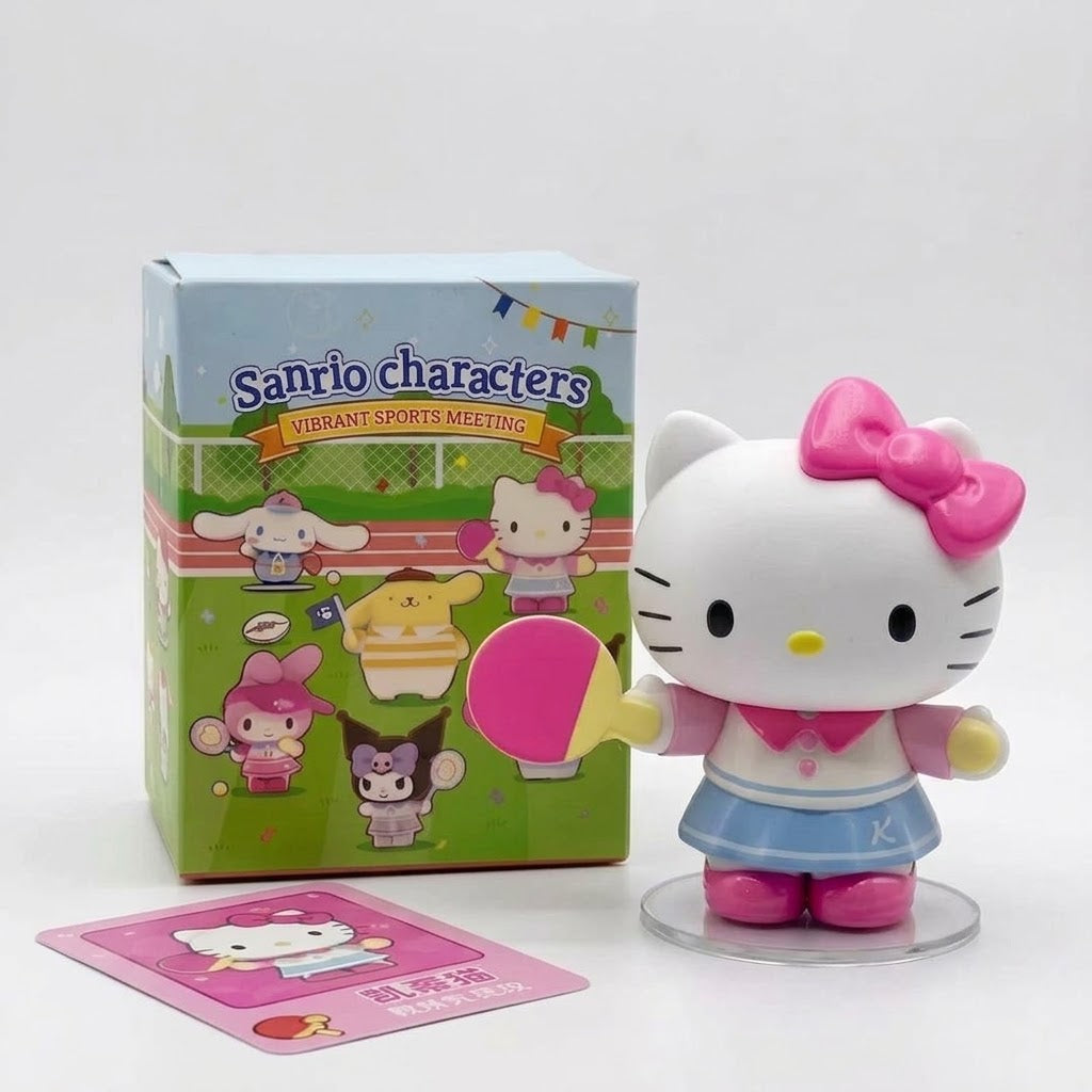 Sanrio characters Vibrant Sports Meeting Series Figures 7-10 cm (Blind Box) Selling Per Piece - 2303798610108