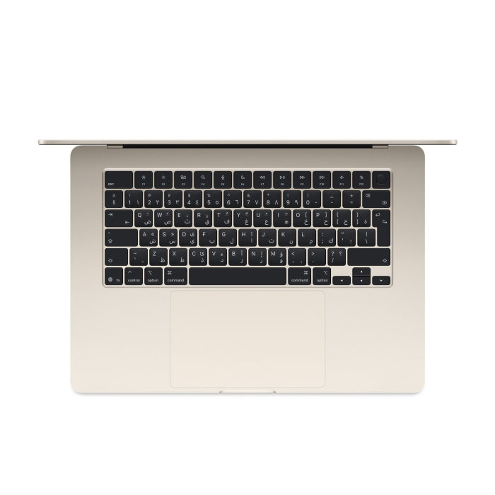 Apple MacBook Air 15" M3 Chip 8-Core CPU 10-Core GPU 16GB RAM 256GB SSD (Eng/Arb KB) - Starlight