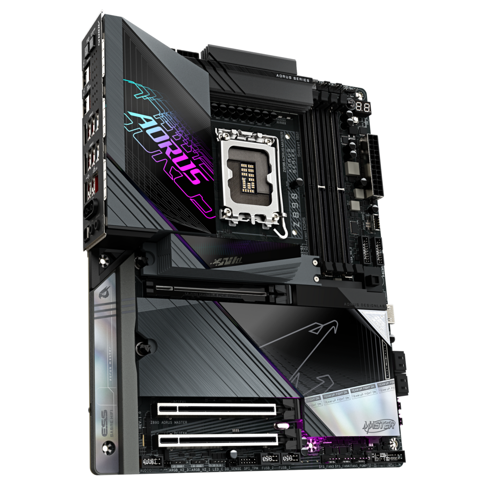 GIGABYTE Z890 AORUS MASTER WIFI 7 DDR5 ATX Motherboard - Black