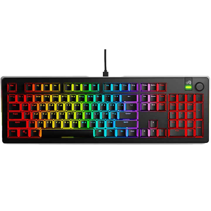 Glorious GMMK 3 100% Prebuilt wired Mechanical Gaming Keyboard US Layout - Black