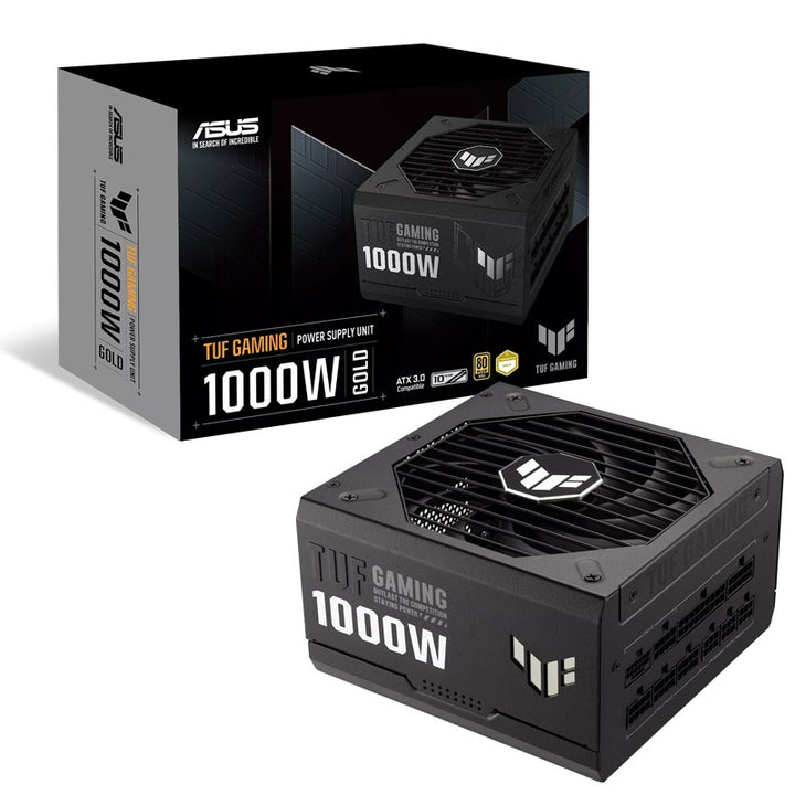Asus TUF Gaming 1000W 80 Plus Gold Fully Modular Gaming Power Supply - Black