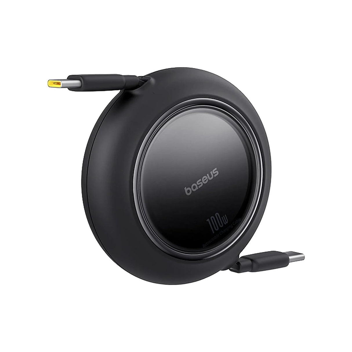 كابل بيسيوس فري2بول للشحن السريع USB-C إلى C+C بقدرة 100 واط وطول 1 متر – كلستر بلاك