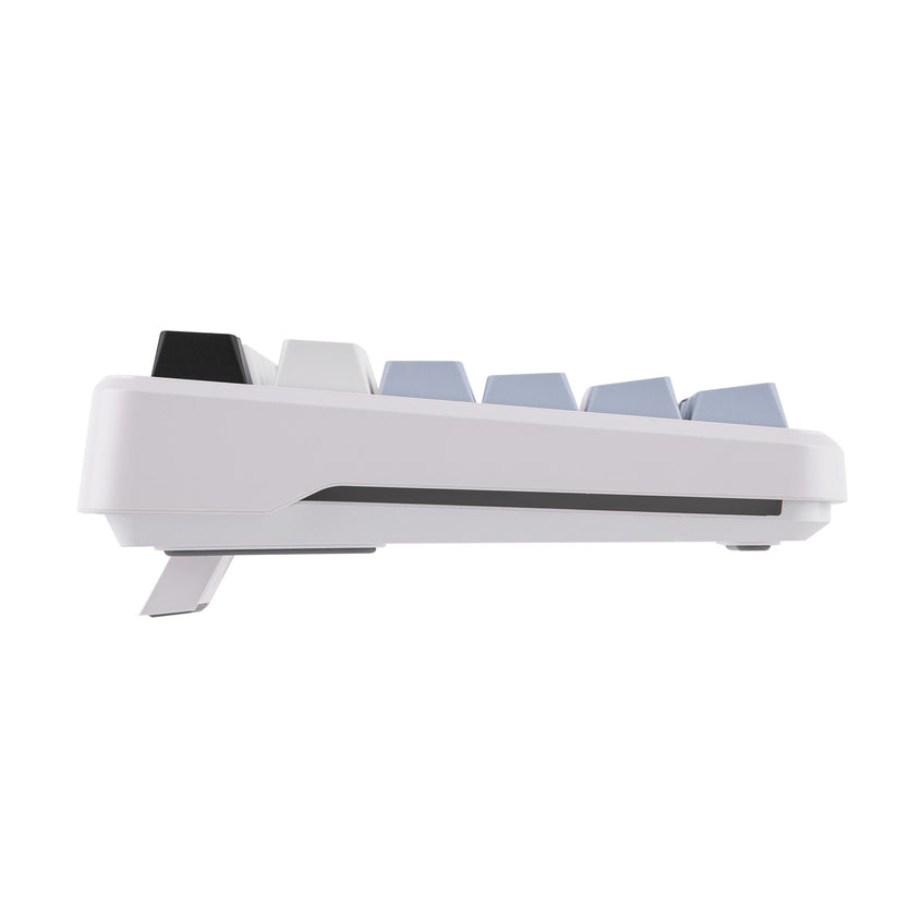 AULA F108 PRO 100% full Size with 108 Hot-Swappable Keys Wireless Gaming Keyboard with Screen , Knop & LEOBOG Nimbus Switch V3 - White Blue