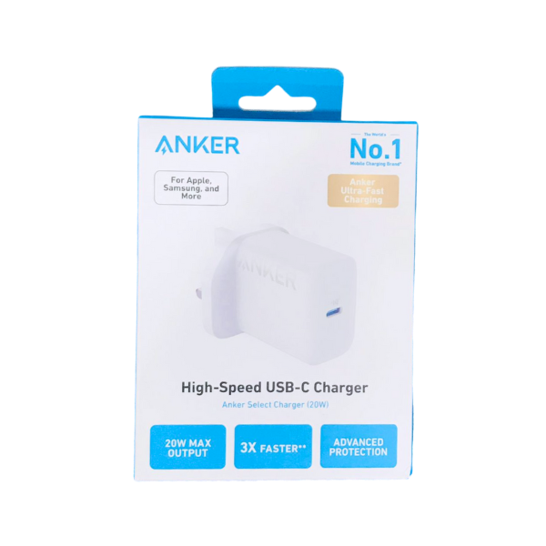 A2347K21 Anker 312 Charger 20W - White
