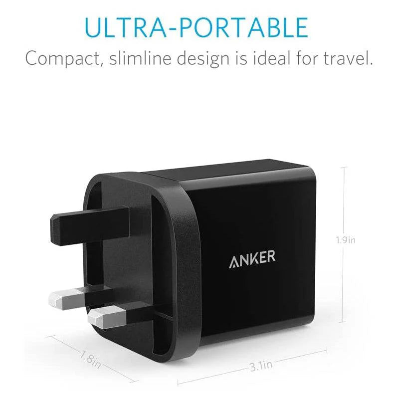 Anker 24W 2Port USB Charger A2021K11