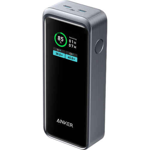 Anker Prime 12,000mAh Power Bank (130W) Series 7 -Black A1335011