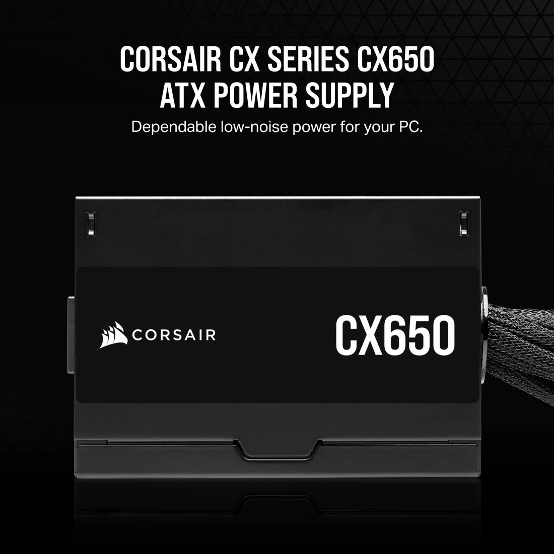 CORSAIR CX Series CX650 650 Watt 80 PLUS Bronze ATX Power Supply (UK)