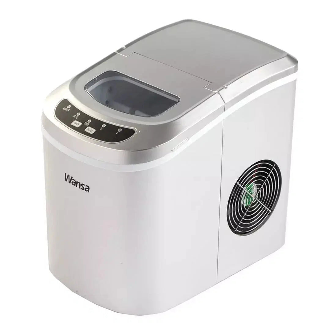 Wansa 12kg Ice Maker in Silver