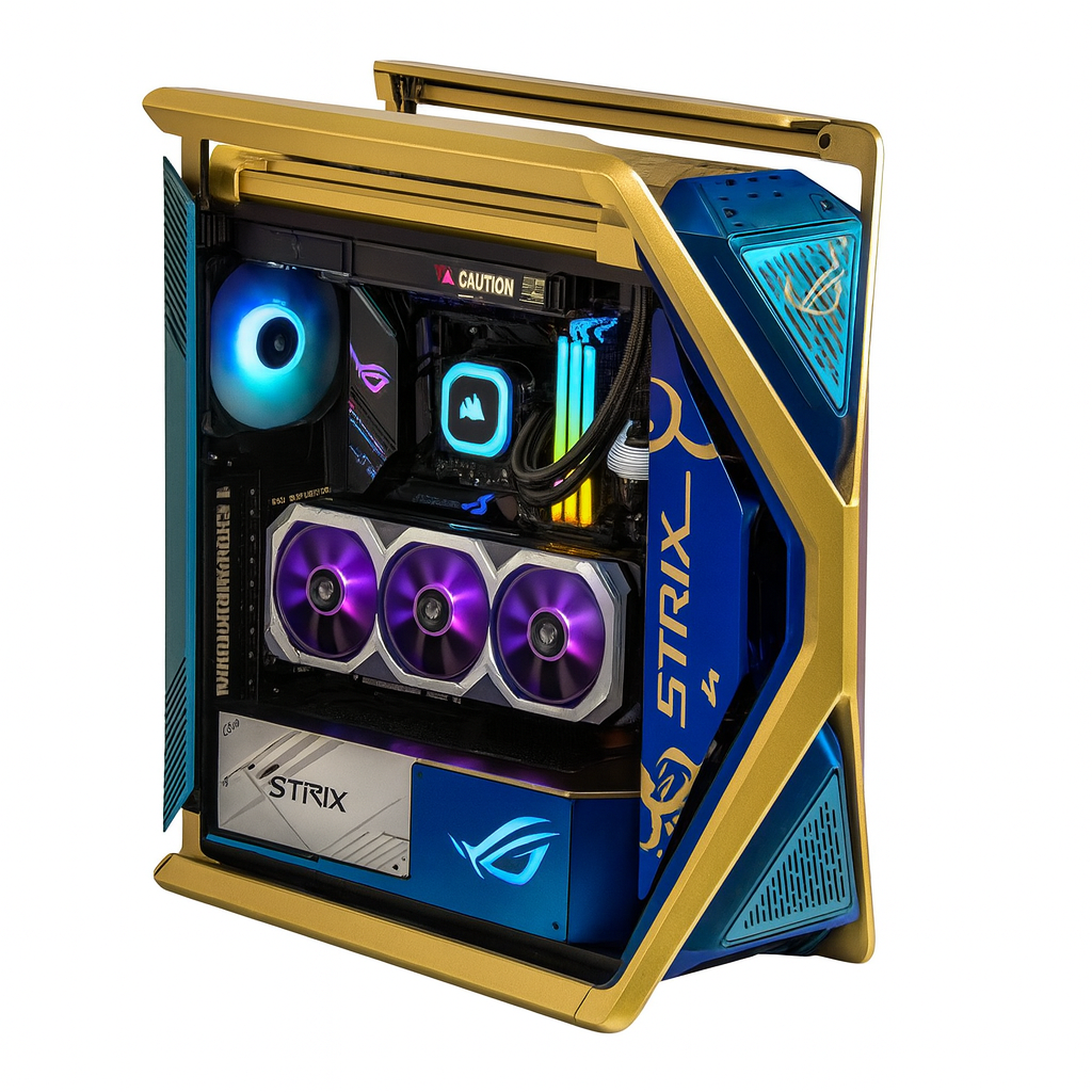 Gaming Pc ULTRA 9-265K, RTX 5090 Dhahab , 96GB RAM DDR5 6800, 4TB Storage SSD